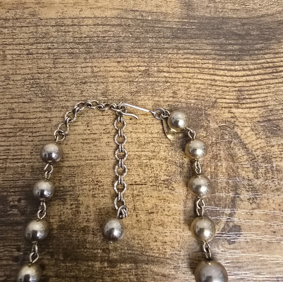 marvella goldtone Beaded Necklace - Picture 2 of 5